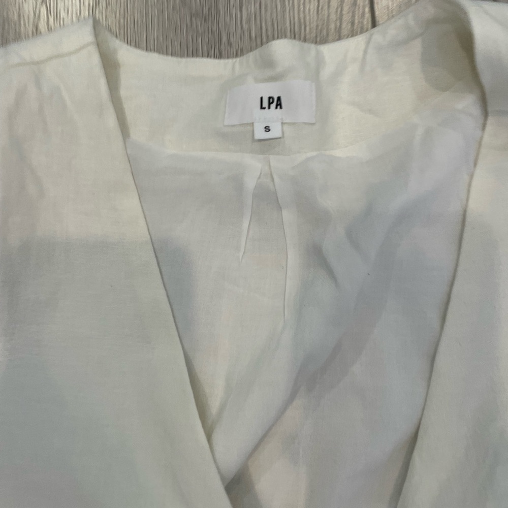 NWT LPA Revolve Linen Dress - Picture 9 of 16